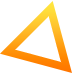 triangle orange -