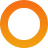 circle orange -