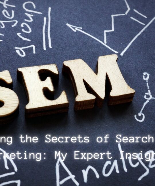 Unveiling the Secrets of Search Engine Marketing My Expert Insights -