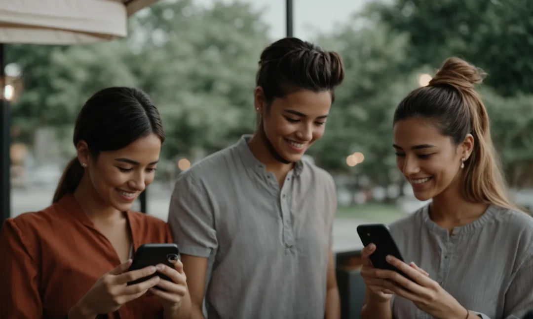 users 7dd1dc79 7cb9 40c2 b5f8 d0e040fa311b generations 3b435642 a9da 436f b52d 12de05b56df5 Default two people smiling at their smartphones sharing intere 0 -