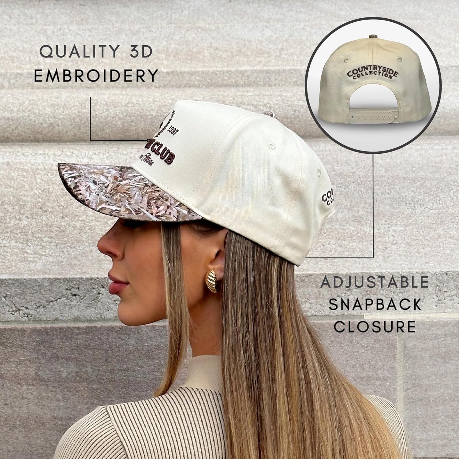 Our Take on the ​Camo Denim Cowboy Hat