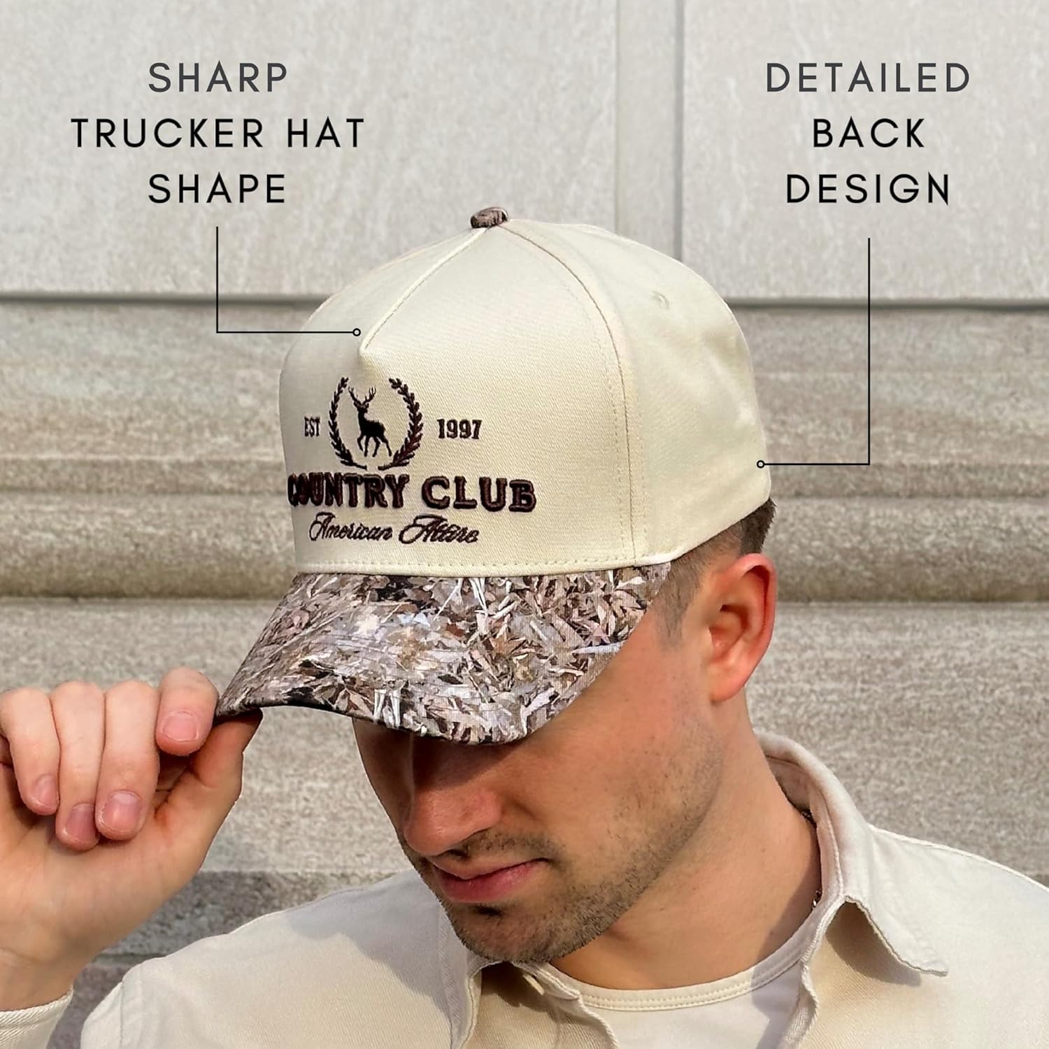 Our Take on the Camo Denim Cowboy Hat